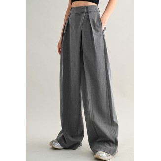 PANTALON GRIS DECONSTRUIDO OVER
