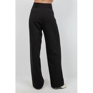 PANTALON NEGRO PINZAS