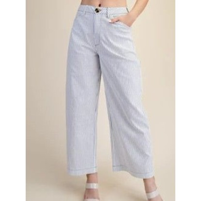 PANTALON BLANCO RAYADO