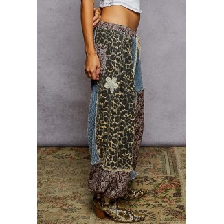 PANTALON ALADIN LEOPARD MULTI