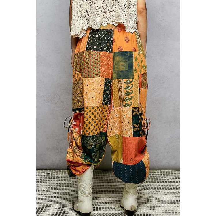 PANTALON PARCHES COLORES