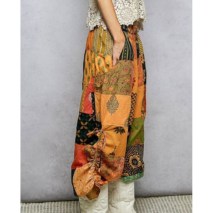 PANTALON PARCHES COLORES