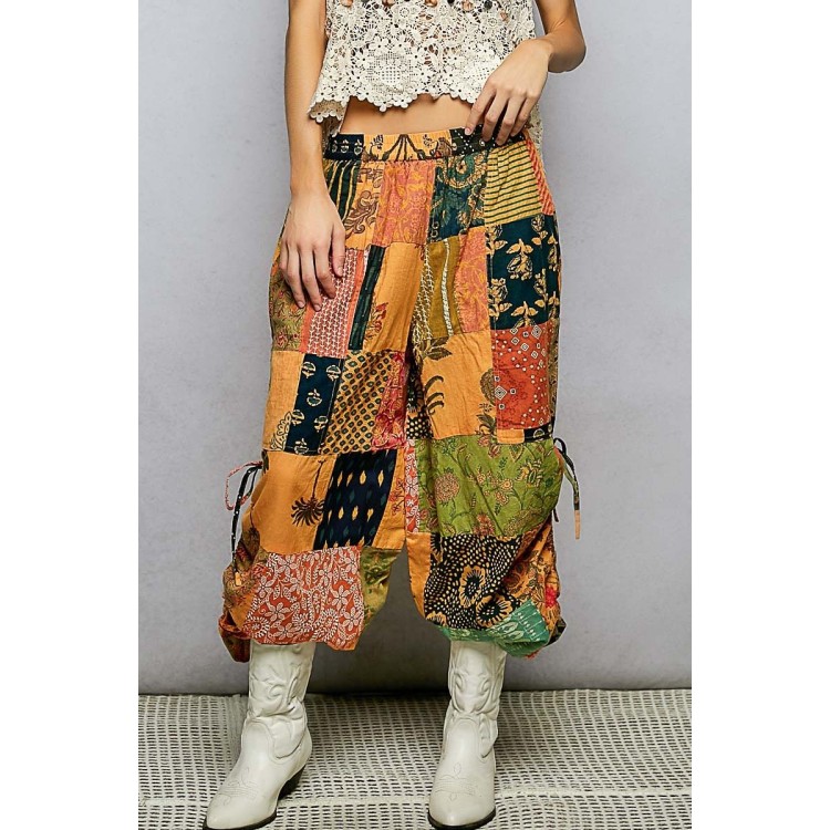 PANTALON PARCHES COLORES