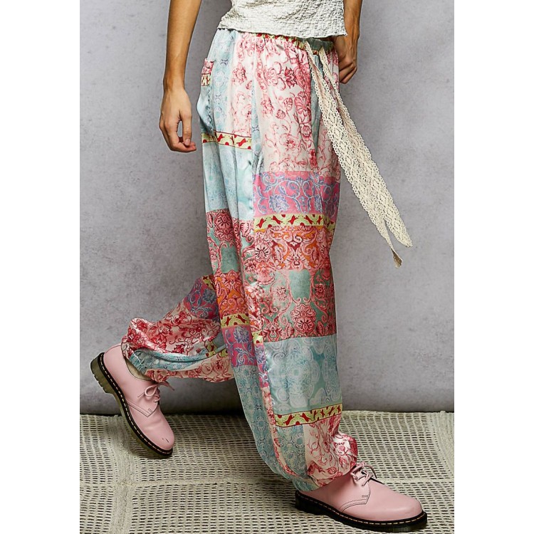 PANTALON ALADIN ROSA MULTI
