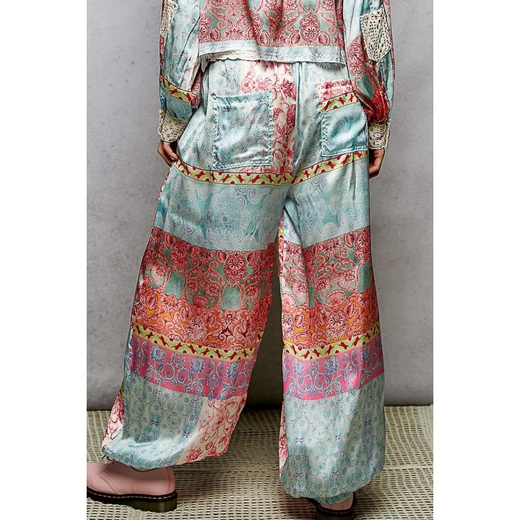 PANTALON ALADIN ROSA MULTI