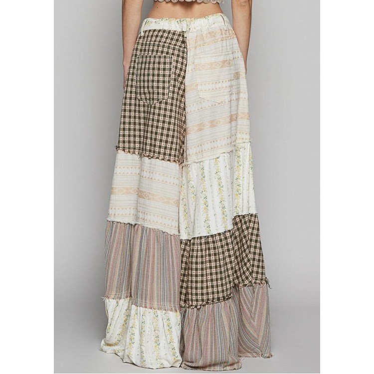 PANTALON FALDA MIX NATURAL