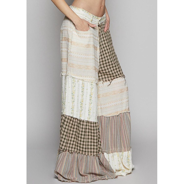 PANTALON FALDA MIX NATURAL