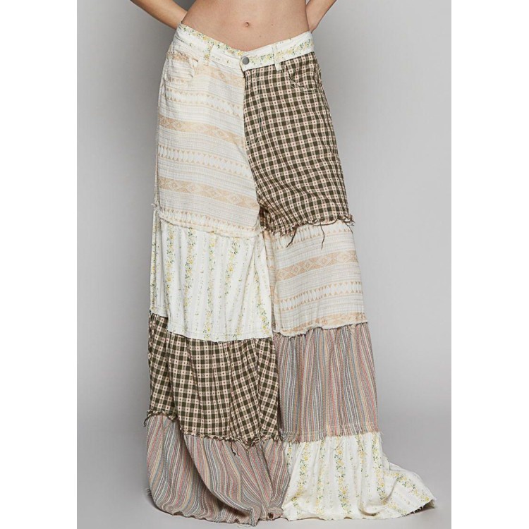 PANTALON FALDA MIX NATURAL