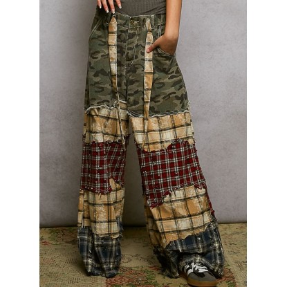 PANTALON CAMUFLAJE PARCHES