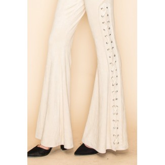 PANTALON CAMPANA ESTOPEROL BEIGE
