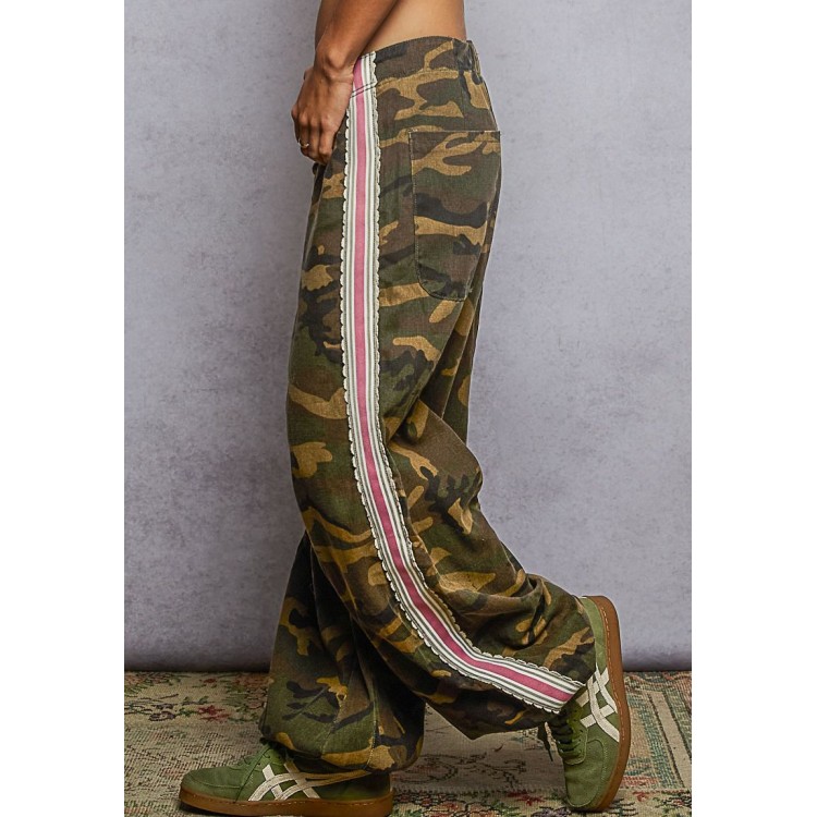PANTALON CAMUFLAJE OLIVO