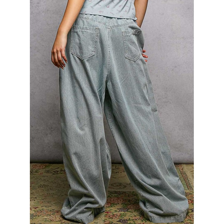 PANTALON DENIM LINES LATERAL