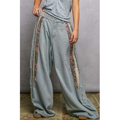 PANTALON DENIM LINES LATERAL