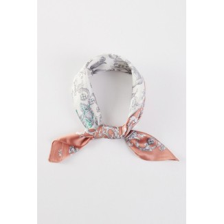 PAÑOLETA BEIGE SATIN