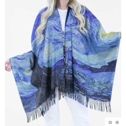 PONCHO AZUL REY CIELO