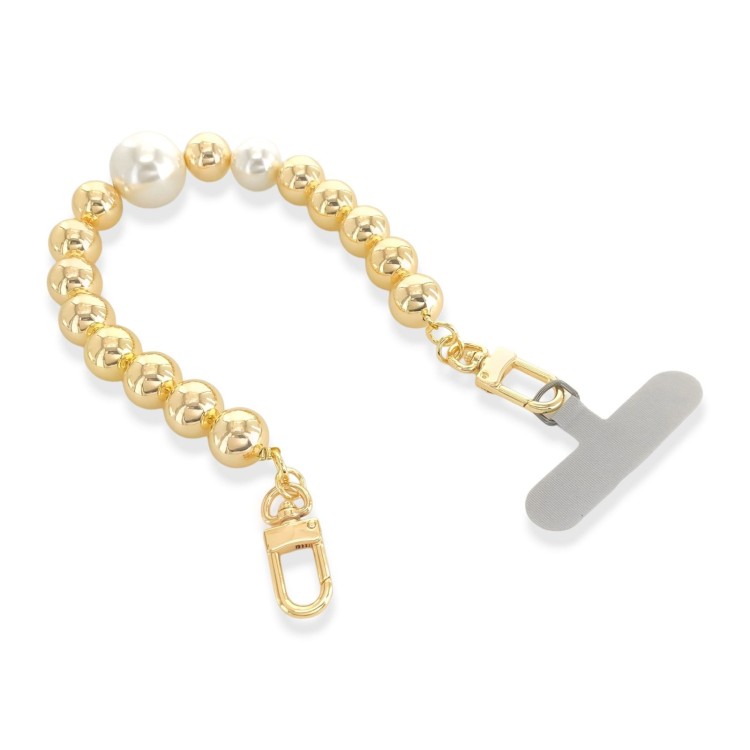 COLGUIJE MINI DORADO CON PERLAS 