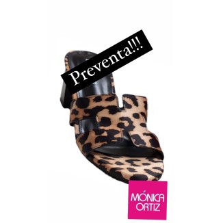 SANDALIA ANIMAL PRINT ESCOTE 