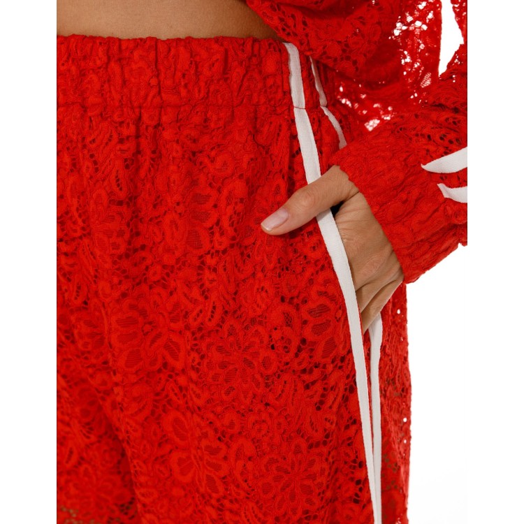 SET ROJO ENCAJE PANTS