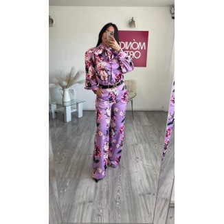 SET FLORAL LILAC