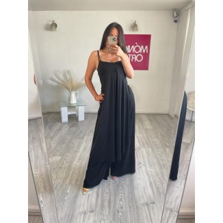 SET PANTS MAXI NEGRO