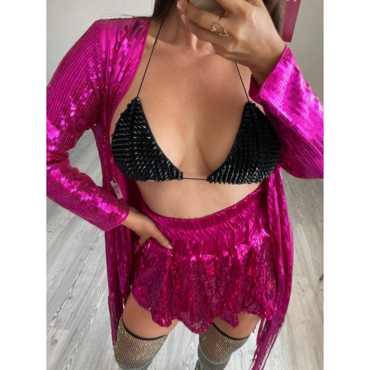 SHORT FALDA LENTEJUELA FIUSHA 