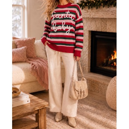 SWEATER LINEAS SANTA BABY