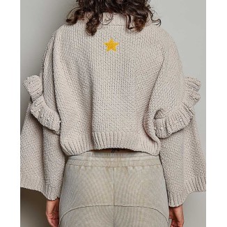 SWEATER OLANES TAUPE