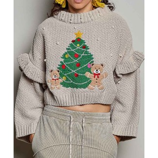 SWEATER OLANES TAUPE
