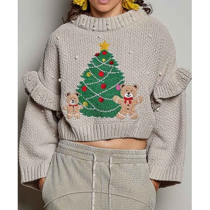 SWEATER OLANES TAUPE