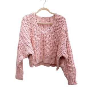 SWEATER ROSA TEJIDOS