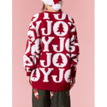 HOODIE ROJO LETRAS COLORS