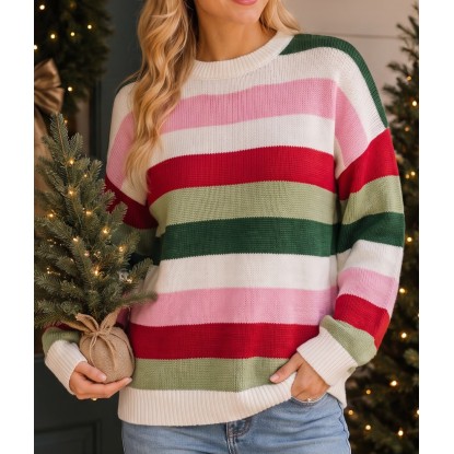 SWEATER MULTI FRANJAS