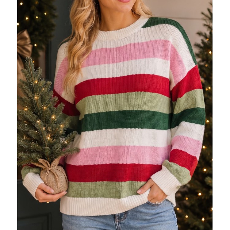 SWEATER MULTI FRANJAS