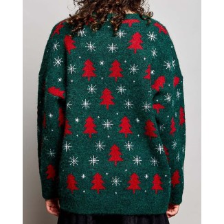 SWEATER VERDE PINOS