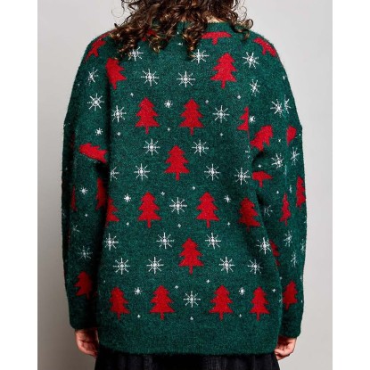 SWEATER VERDE PINOS