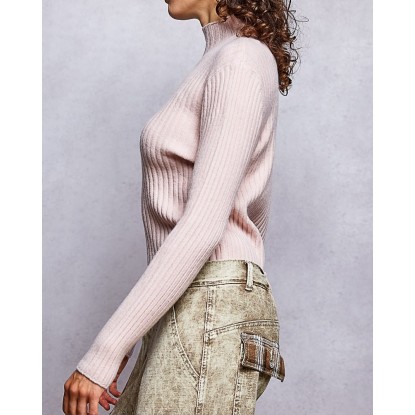 SWEATER PALO ROSA MANGA LARGA