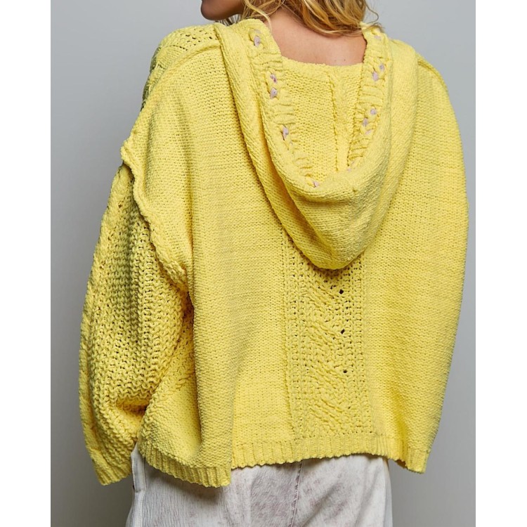 SWEATER VAINILLA PUNTO GRUESO