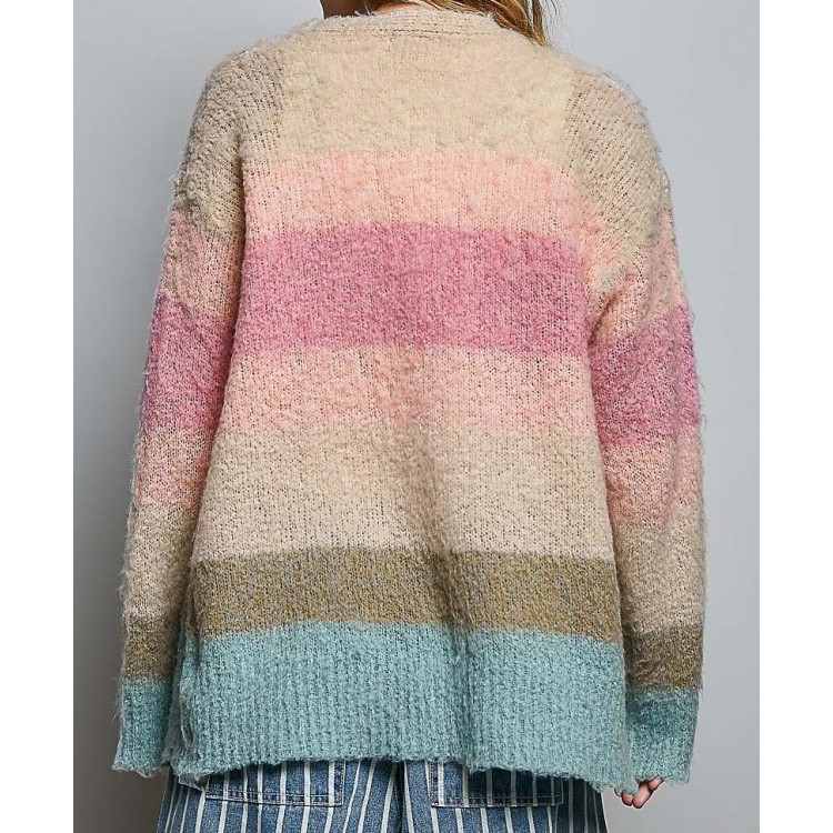 SWEATER MULTICOLOR BOTONES