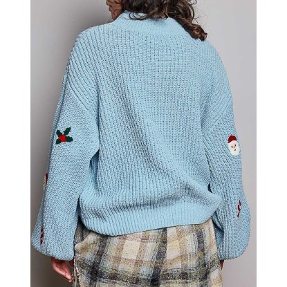 SWEATER AZUL PINITOS