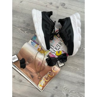 TENNIS NEGRO SUELA BLANCA