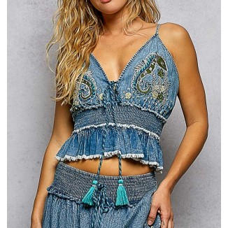 TOP DENIM CANUTILLO