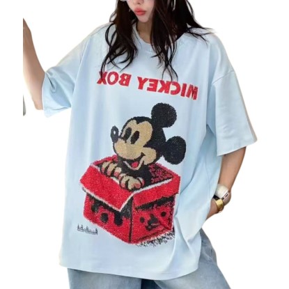 TSHIRT AZUL CAJITA MICKEY