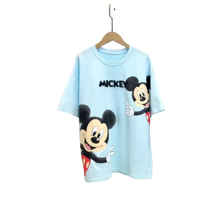 TSHIRT AZUL CARITAS MICKEY