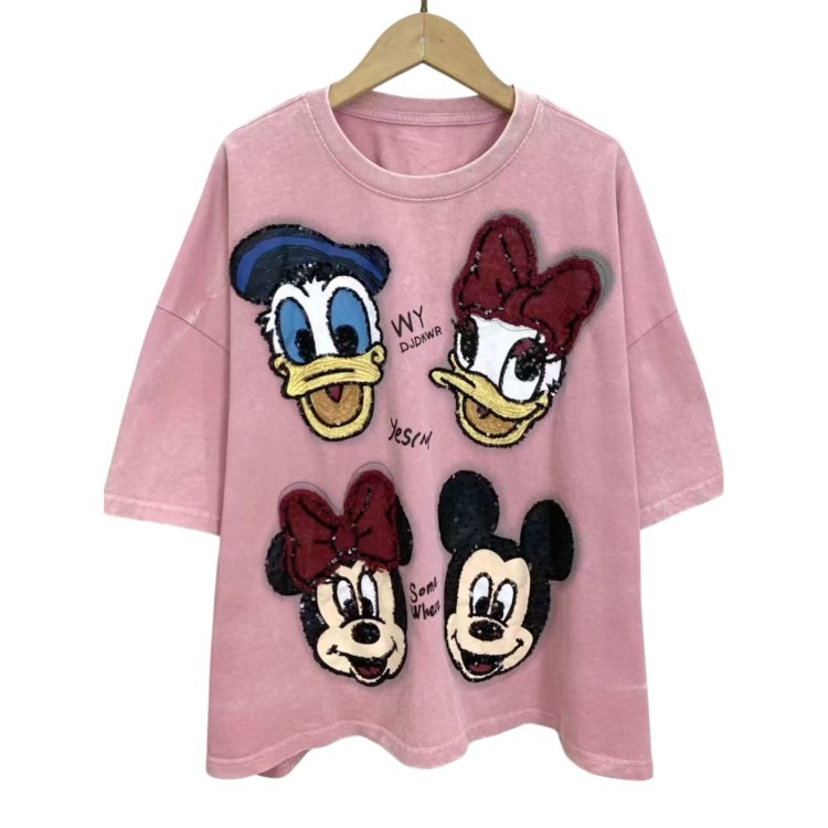 TSHIRT ROSA 4 DISNEY