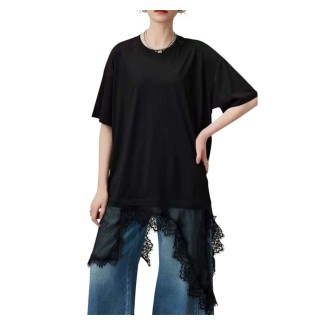 TSHIRT LENCERO NEGRO TOTAL