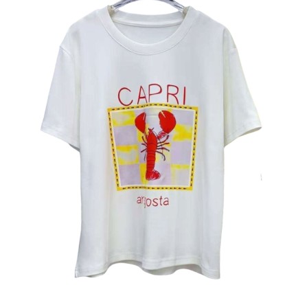 TSHIRT BLANCA CAPRI CANGREJO