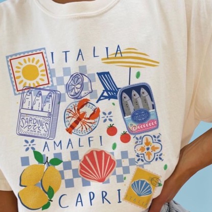 TSHIRT BCA ITALIA CAPRI