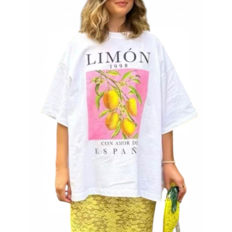 TSHIRT BLANCA LIMON