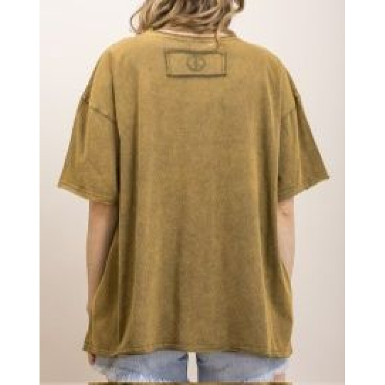 TSHIRT OLIVO INDIO 
