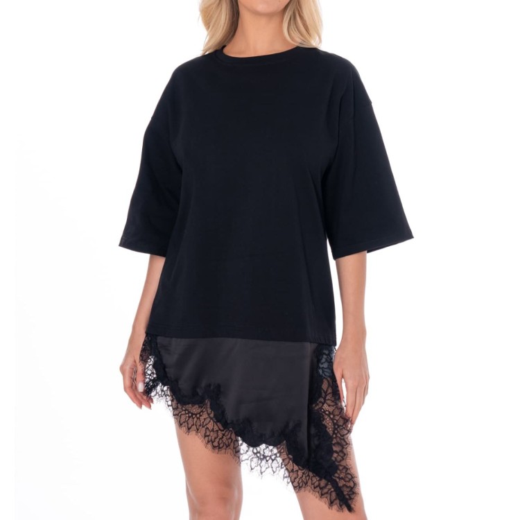 TSHIRT NEGRO LENCERO